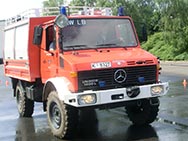 Übung macht den Meister: Fahrsicherheitstraining mit allen Fahrzeugen der Löschgruppe.